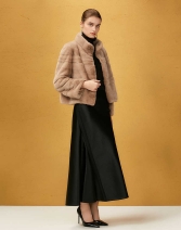 【进口皇冠天鹅绒母貂】Song of Song歌中歌2025冬季新款专选皮草