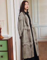 【丹麦黑十字水貂】Song of Song歌中歌2025冬季新款专选长款皮草